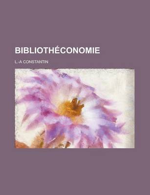 Book cover for Bibliotheconomie