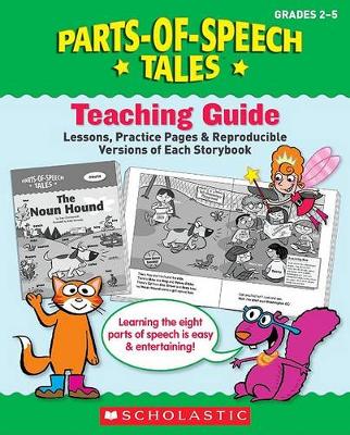 Book cover for Parts-Of-Speech Tales: A Motivating Collection of Super-Funny Storybooks That Teach the Eight Parts of Speech