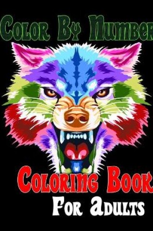 Cover of Color By Number Coloring Book For Adults