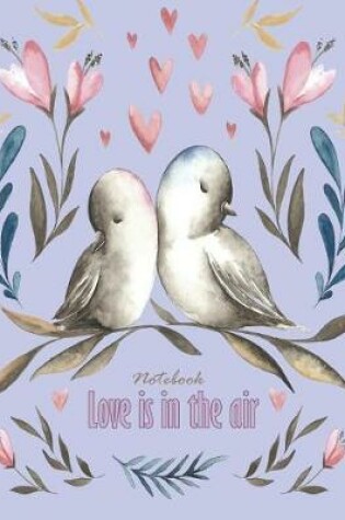 Cover of Notebook love in the air