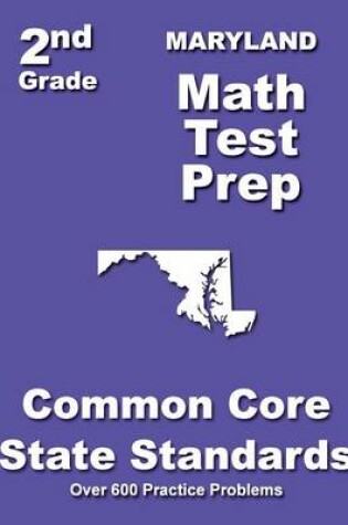 Cover of Maryland 2nd Grade Math Test Prep