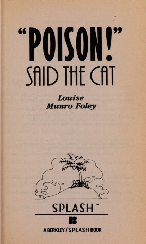 Cover of Poison!said Cat#3