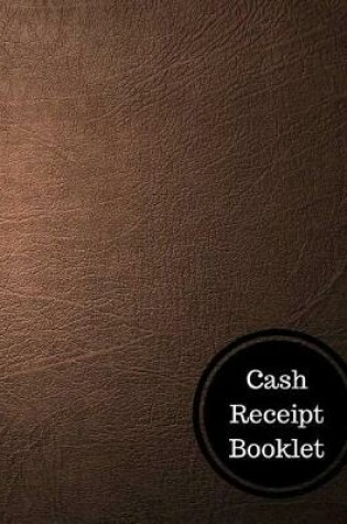 Cover of Cash Receipt Booklet