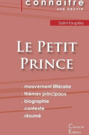 Cover of Fiche de lecture Le Petit Prince de Antoine de Saint-Exupery (Analyse litteraire de reference et resume complet)