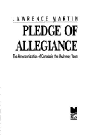 Cover of Pledge of Allegiance