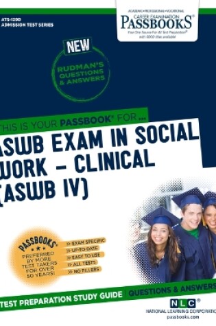 Cover of Aswb Examination in Social Work - Clinical (Aswb/IV) (Ats-129d)