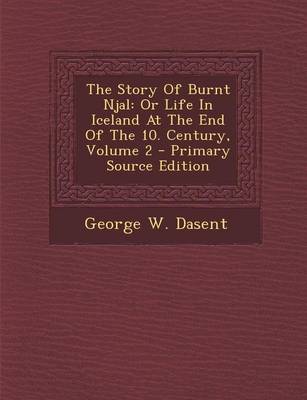 Book cover for The Story of Burnt Njal