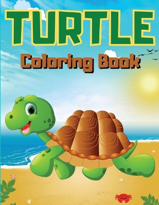 Book cover for Turtle Coloring Book