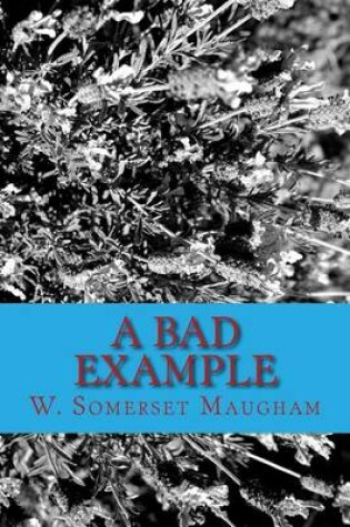 Cover of A Bad Example