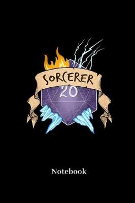 Book cover for Sorcerer Notebook
