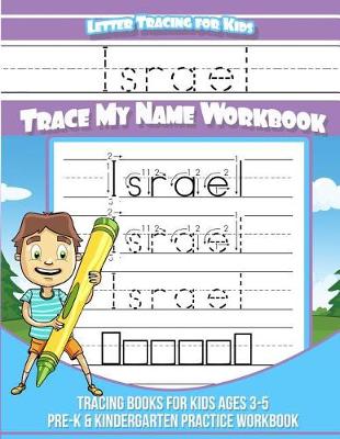 Book cover for Israel Letter Tracing for Kids Trace my Name Workbook
