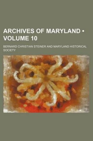 Cover of Archives of Maryland (Volume 10)