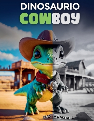 Book cover for Dinosaurio Cowboy