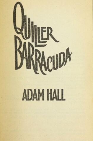 Cover of Quiller Barracuda