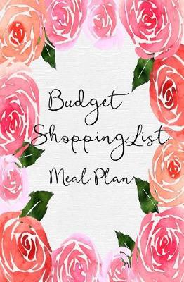 Book cover for Budget Shopping List Meal Plan