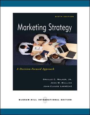 Book cover for Marketing Strategy: A Decision Focused Approach