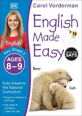 Book cover for English Made Easy, Ages 8-9 (Key Stage 2)