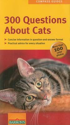 Book cover for 300 Questions About Cats