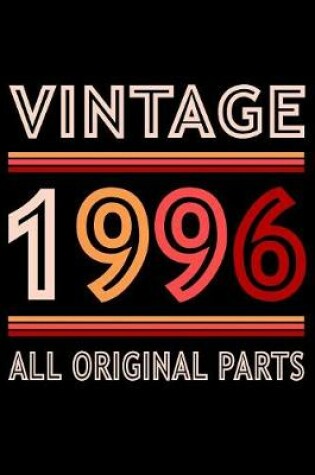 Cover of 1996 All Original Parts