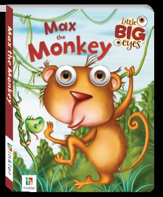 Book cover for Little Big Eyes Max The Monkey