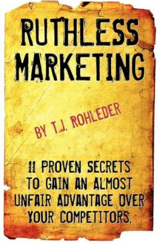 Cover of Ruthless Marketing