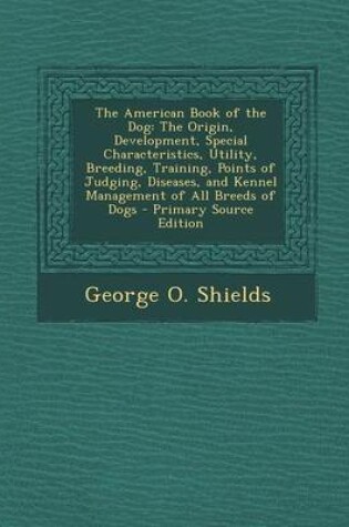 Cover of The American Book of the Dog