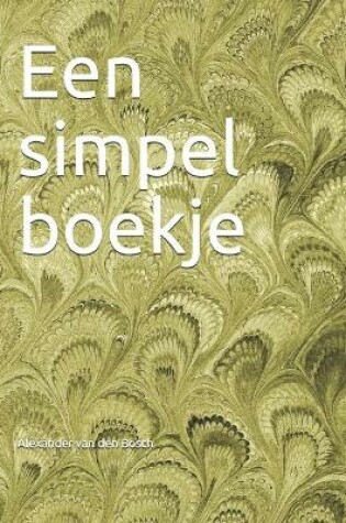 Cover of Een simpel boekje