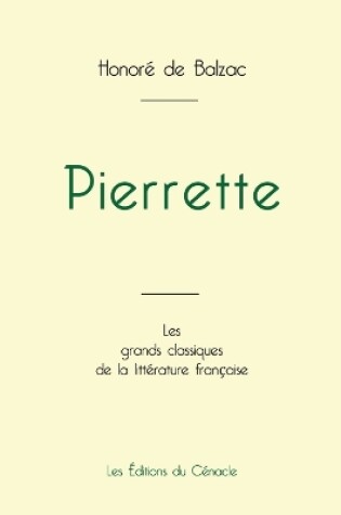Cover of Pierrette de Balzac (�dition grand format)
