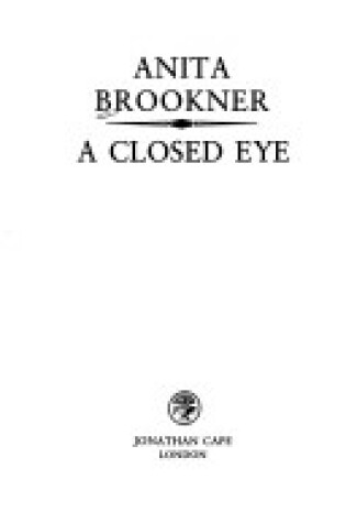 Cover of A Closed Eye