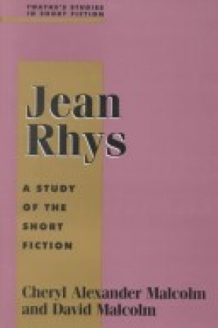 Cover of Jean Rhys