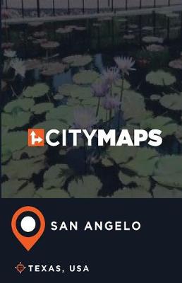 Book cover for City Maps San Angelo Texas, USA