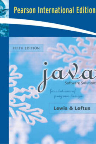 Cover of Valuepack:Java Software Solutions:Foundations of Program Design:International Edition/MyCodeMate Student Access Kit