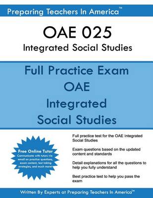 Book cover for OAE 025 Integrated Social Studies