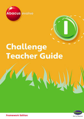 Book cover for Abacus Evolve Challenge Year 1 Teacher Guide with I-Planner Online Module