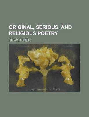 Book cover for Original, Serious, and Religious Poetry