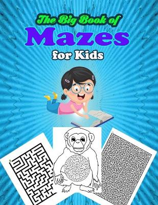 Book cover for The Big Book of Mazes for Kids