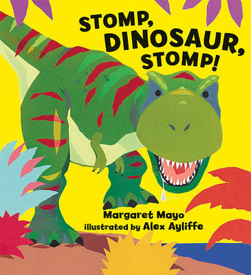 Book cover for Stomp, Dinosaur, Stomp!