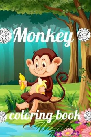 Cover of Monkey coloring book