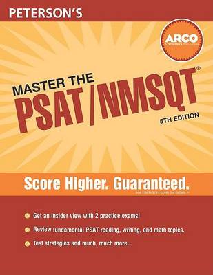 Book cover for Master the PSAT/NMSQT, 5th Edition