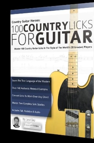 Cover of Country Guitar Heroes - 100 Country Licks for Guitar