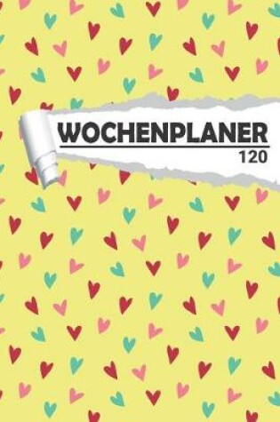 Cover of Wochenplaner Herz Muster