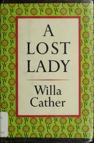 Book cover for A Lost Lady-New Ed