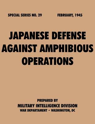 Cover of Japanese Defense Against Amphibious Operations