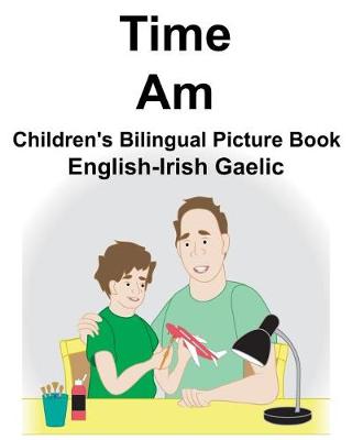 Book cover for English-Irish Gaelic Time/Am Children's Bilingual Picture Book