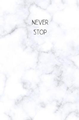 Book cover for Never Stop