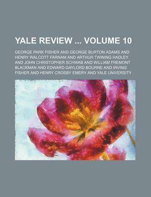 Book cover for Yale Review Volume 10