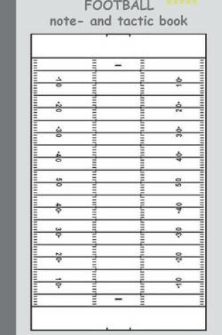 Cover of Football 2 in 1 Tacticboard and Training Workbook