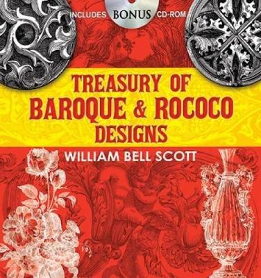 Book cover for Treasury of Baroque and Rococo Designs