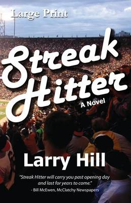 Book cover for Streak Hitter Large Print