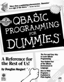 Book cover for QBasic For Dummies